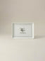 Vide-poche en porcelaine blanche Verlet gravé du logo historique de la tasse, 16x12cm, pour clés et petits essentiels