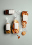 Sélection de biscuits artisanaux Verlet emballés dans des sachets transparents avec étiquettes blanches