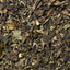 Feuilles de thé blanc Pivoine Blanche de Lai Chau, aux teintes dorées et brunes, récoltées au Vietnam