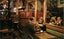 Clients dégustant café et thé dans le salon historique de Verlet, maison parisienne depuis 1880